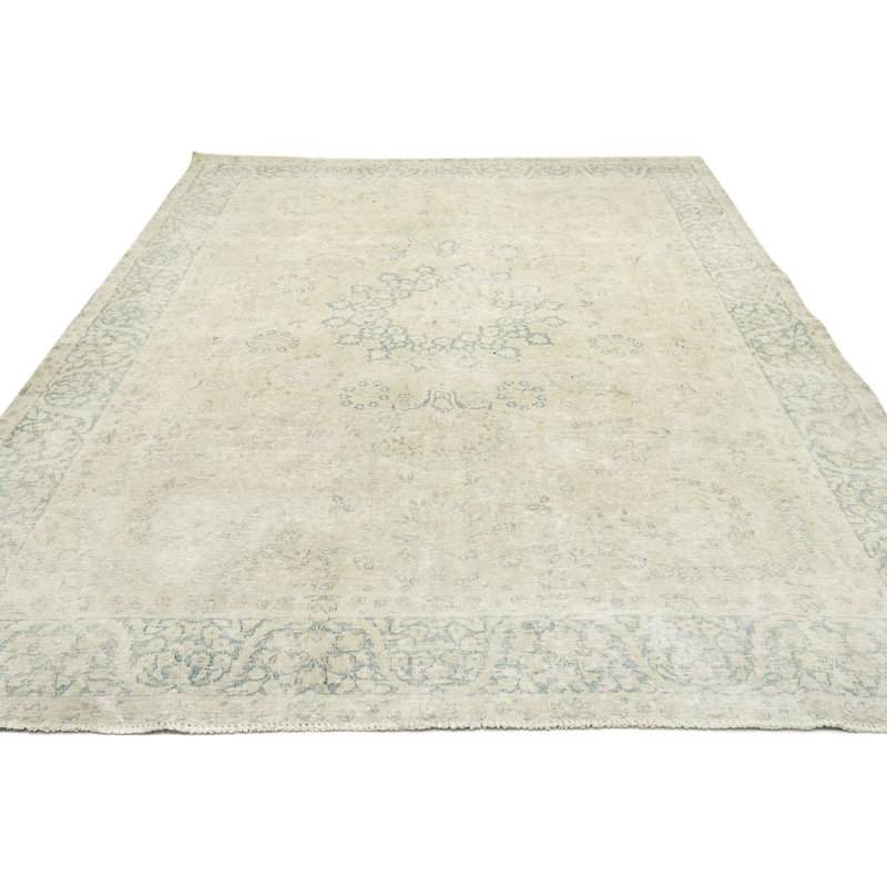 Muted Beige Traditional 8X10 Oriental Area Rug
