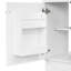 Meuble-lavabo de 18 po avec lavabo, armoire en panneau de fibres à densité moyenne durable, porte à fermeture en douceur et beaucoup de rangement pour les salles de bain modernes