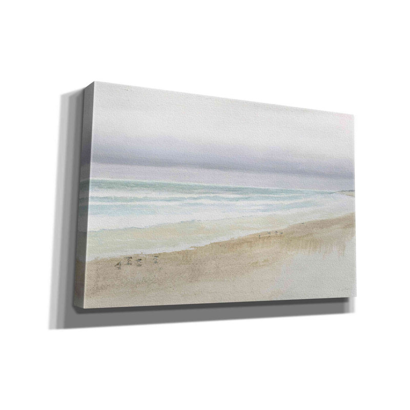 «Portia Serene Seaside On Canvas» par James Wiens, reproduction, H 12 po x l 18 po x P 0,75 po