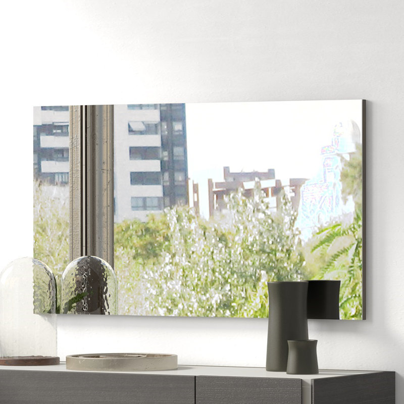Miroir de commode Mcginty, Wengé