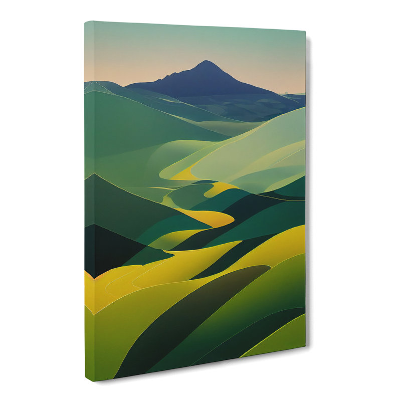 Hunnewell Spring Landscape View Vol.1 - Wrapped Canvas, 50cm H x 35cm W