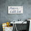  «Happiness Is A Long Hot Bubble Bath» par Susie Boyer, art mural sur toile, 24 po x 12 po