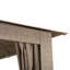 11 pi. L 13 pi. D Pavillon de jardin en acier-53617783-53617784