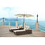 Chaise longue inclinable avec coussin Elia-17063369