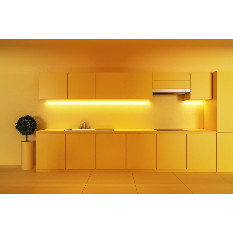 Photographie jaune sur toile, H 8 po x l 12 po