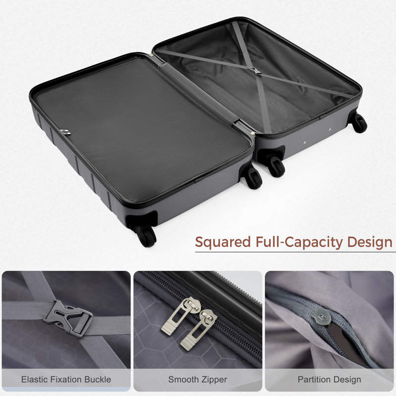 4-Piece Luggage Set  - 20In Carry-On
