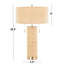 Lampe de table en rotin Montcroix-402799475