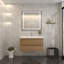 Ensemble de meuble-lavabo mural simple l 36 po Deboser-2133275903