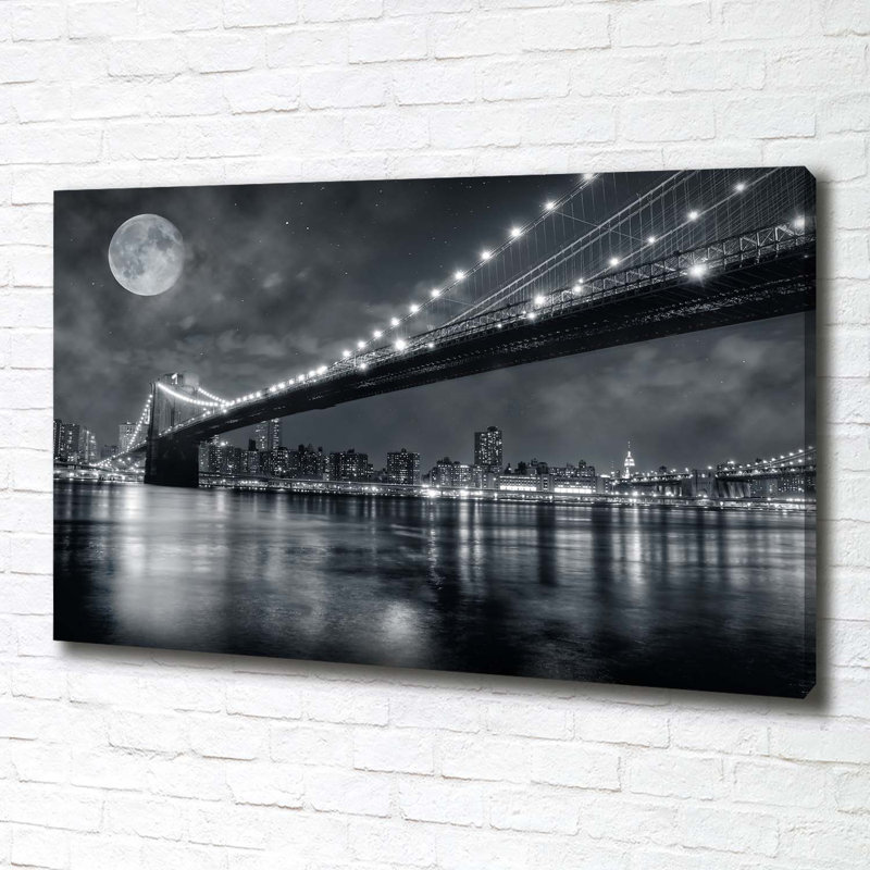 Brooklyn Bridge - Wrapped Canvas Print