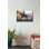 Art mural en verre Union Rustic «The Chase» par Oscar Alvarez Pardo, 16 po x 24 po