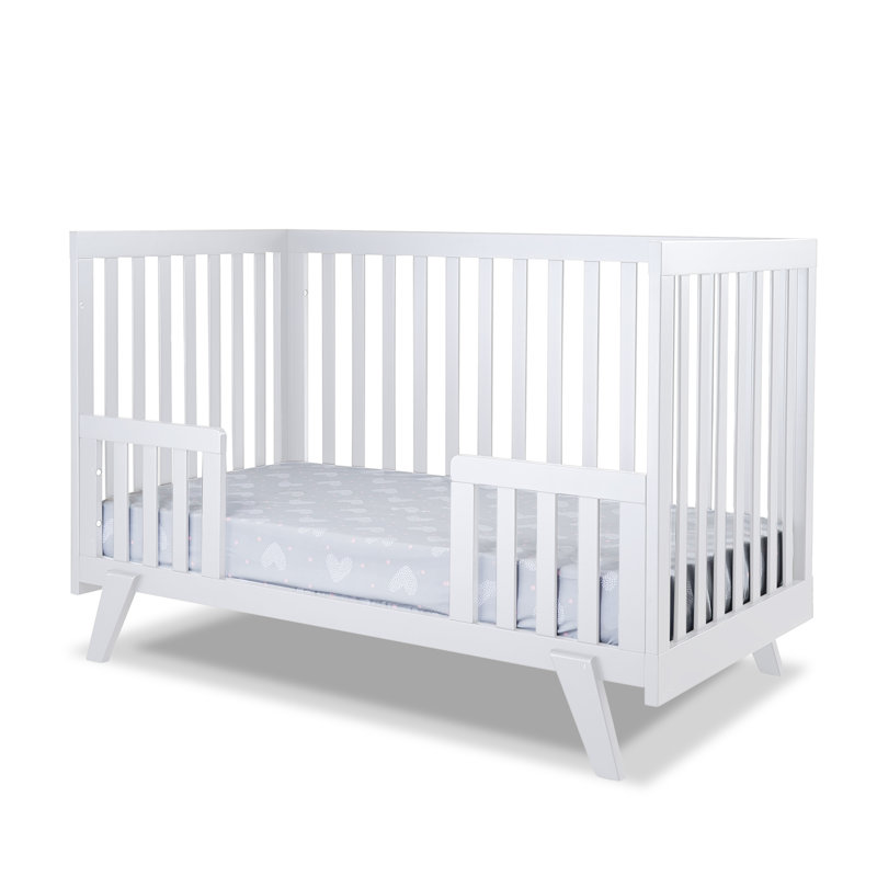 Sorelle Luce 2-in-1 Convertible Crib, White