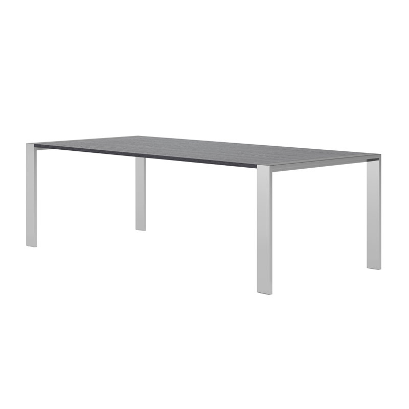 Ajai 94.5" Dining Table, Gray