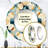 Rovenia Antique Beige And Blue Marrocan Tiles - Geometric  Unique Wall Mirror, Modern Round Mirror, Printed Metal Art-1695011371