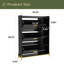 Armoire de rangement moderne pour chaussures