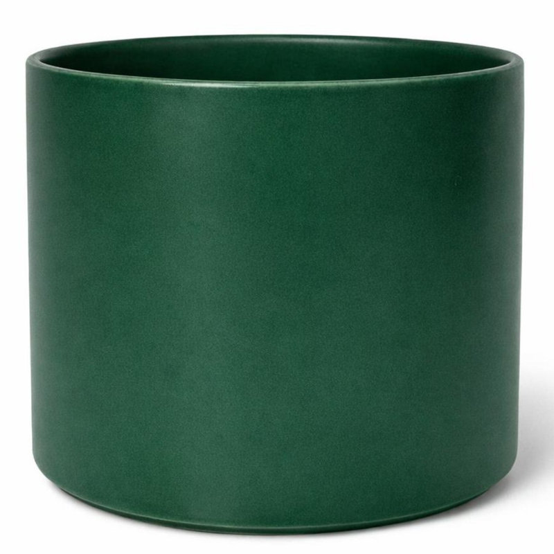 Pot rond Atlas, H 10,1 po x l 11 po x P 11 po, Vert
