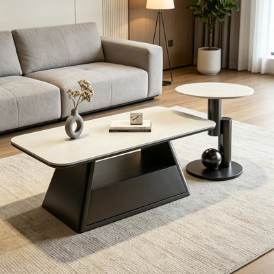 Modern Coffee Table Diversified Storage Space