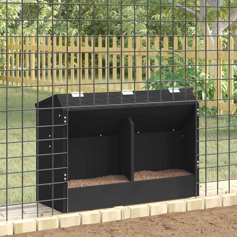 Small Animal Feeder, Black