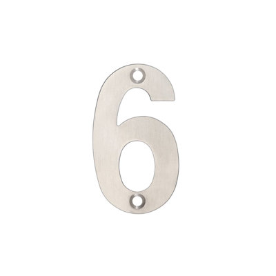 7.5cm H Stainless Steel House Number