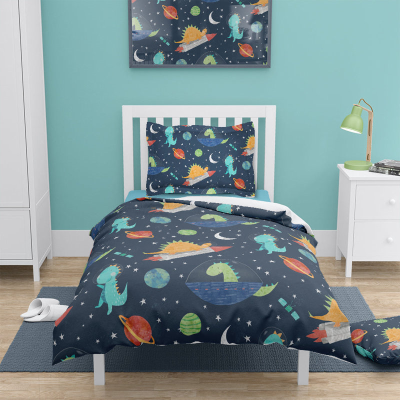 Édredon Space-O-Saurus, Lit simple