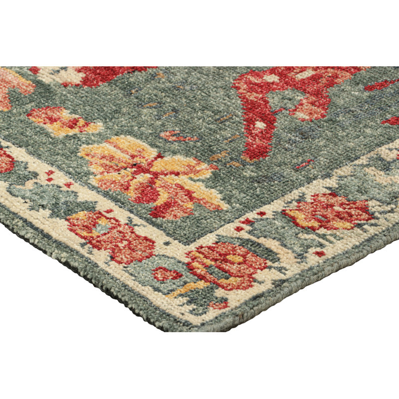 Burano Handmade Kilim Wool Animal Print Area Rug, Rectangle 4' x 6'