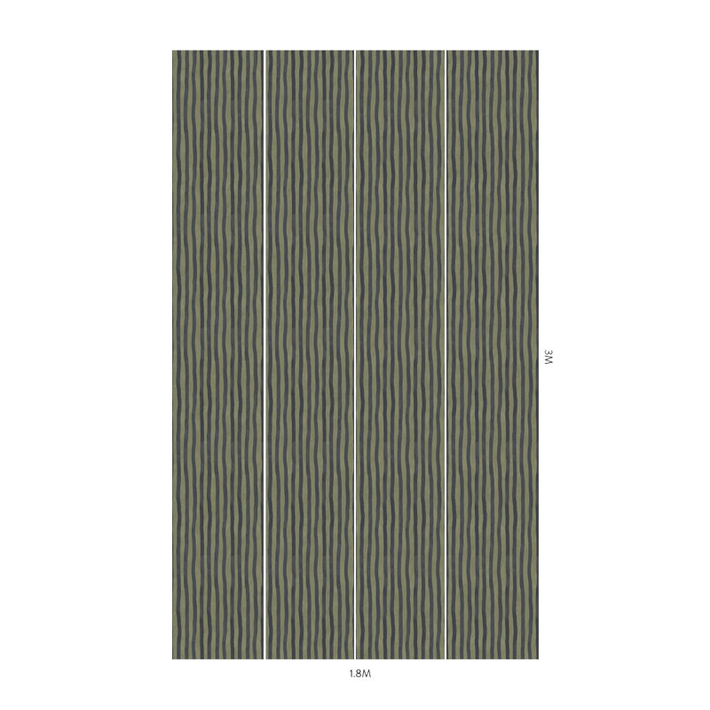 Artist's Stripe Wallpaper, Laurustine/Galaxias
