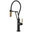 Litze® Pull Down SmartTouch® Single Handle Kitchen Faucet with Accessories-51913554
