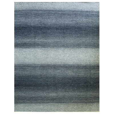 Tides One-of-a-Kind 8'11" X 12'2" New Age Wool Area Rug in Gray/Silver/Charcoal