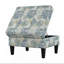 Repose-pieds avec rangement relevable