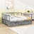 Full Size Daybed Wood Bed with Two Drawers-1187796112