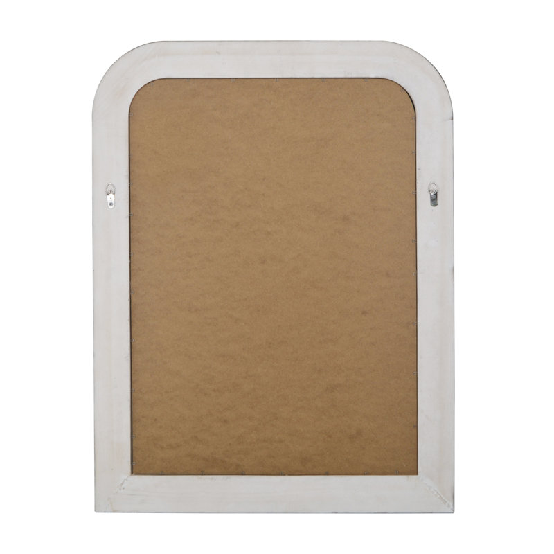 Dakota Wood Flat Wall Mirror