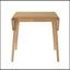 Ensemble table et chaises de salle à manger pliantes 3 pièces avec 2 chaises rembourrées-1051875215