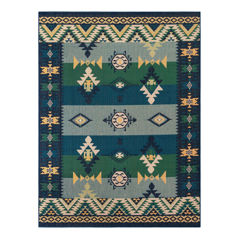 Ciudad Marlenia Indoor/Outdoor Area Rug, Rectangle 7 pi 10 po x 10 pi