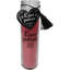 Paquet de 2 bougies en cire rose en forme de fruit de la passion dans des pots en verre H 8 po