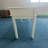 Cream White Vanity Desk With 3 Drawers, Modern Makeup Table Or Writing Desk, Multipurpose Dressing Table For Bedroom, No Mirror Included