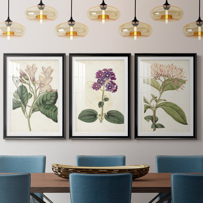 Antique Botanical Collection, H 27 po x l 39 po