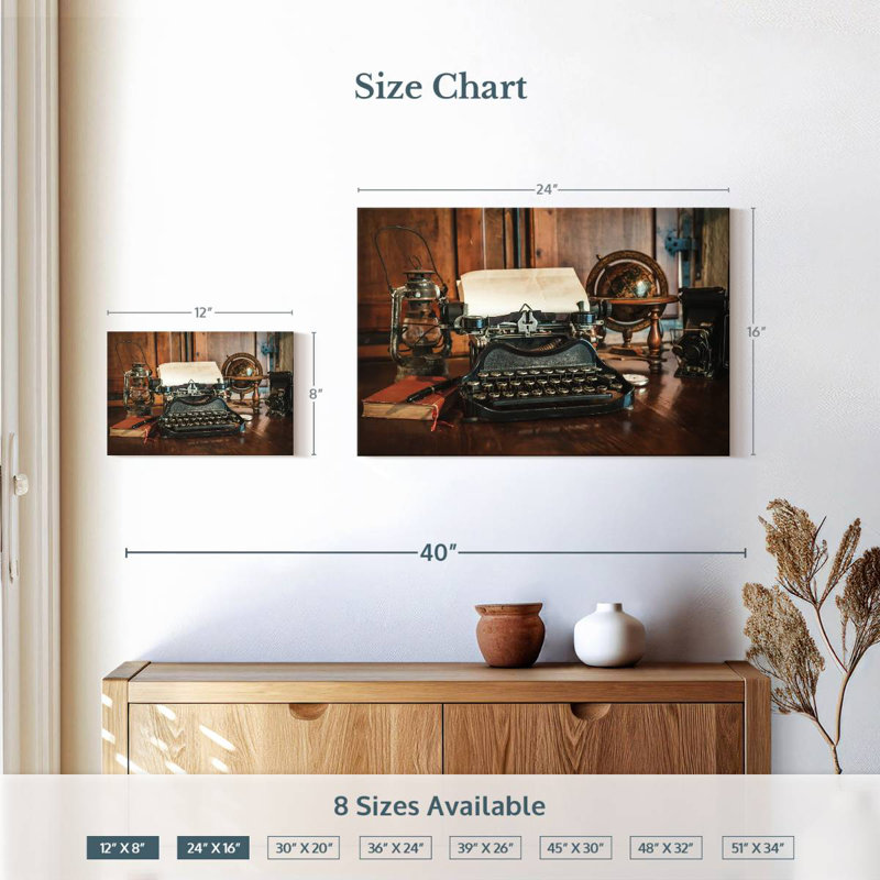 Kerner Antiques, H 16 po x l 24 po
