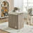 Collapsible Folding Corduroy Kids Plush Laundry Hamper Toy Storage - Gray Elephant