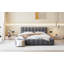 Lit plateforme tapissier Delphia-1878391096