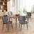 Stylish Faux Leather Dining Chairs: Elegant Side Chairs For Dining Rooms, Kitchens, And Living Spaces-109423021-109423025