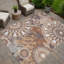 Tapis motif cachemire intérieur / extérieur lavable à la machine ACN2335-375009002