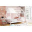 Lit en bois avec clôture Wood House-1495065687
