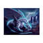 "White Lightning Dragon" par Anthony Christou, impression sur toile tendue-911066893