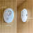 2.7Inch Motion Sensor Closet Light, 3 Colors Wireless Rechargeable Under Cabinet Light
