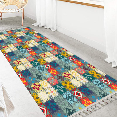 Cotton Patchwork Indoor Rug