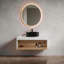 Meuble-lavabo mural 36 po avec lavabo en céramique et compartiments de rangement ouverts 36 po-133488844-133488847