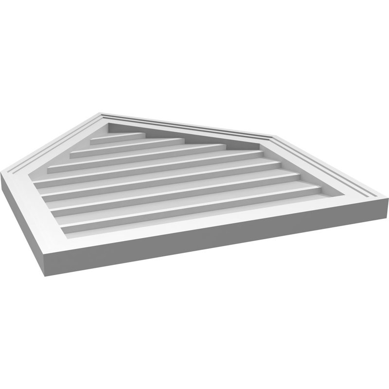 Ventilateur à pignon en uréthane non-fonctionnel Signature, H 28 po x l 24 po x P 1,5 po, 13/12