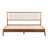 NTC Ruby Solid Wood Bed Frame with Spindle Headboard and Silent Slats, Bed Frame-1329964555-1329964565