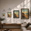 Peaceful Expanse Coastal - Framed Print-1735308509-1735309094