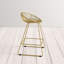 Counter Stool with Metal Frame-196593870