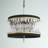 Sipp 2 - Light Drum Chandelier With Crystal Accents